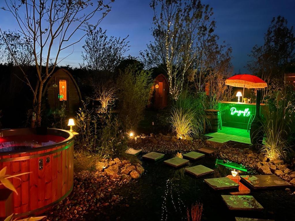 Dragonfly Glamping Spa Retreat Ashford  Buitenkant foto