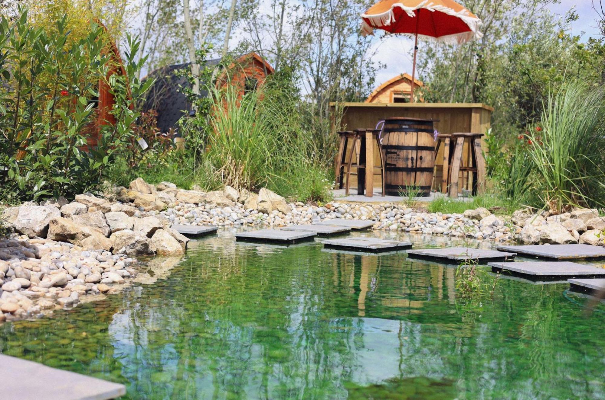 Dragonfly Glamping Spa Retreat Ashford  Buitenkant foto